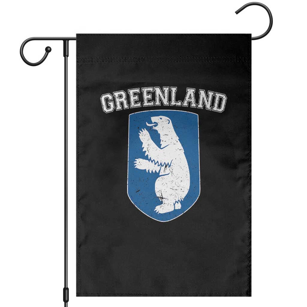 Greenland Garden Flag Polar Bear Vintage Political Protest TS10 Black Print Your Wear