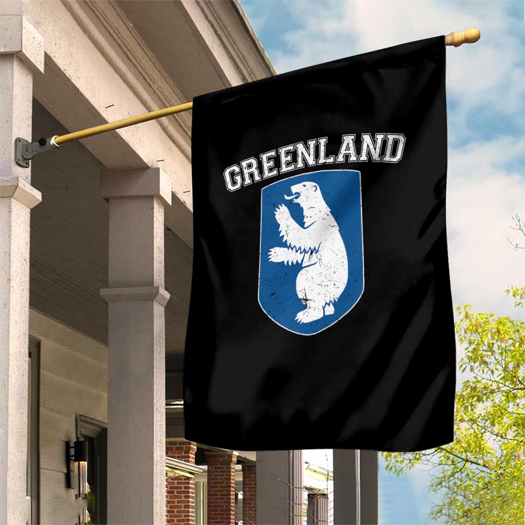 Greenland Garden Flag Polar Bear Vintage Political Protest TS10 Print Your Wear