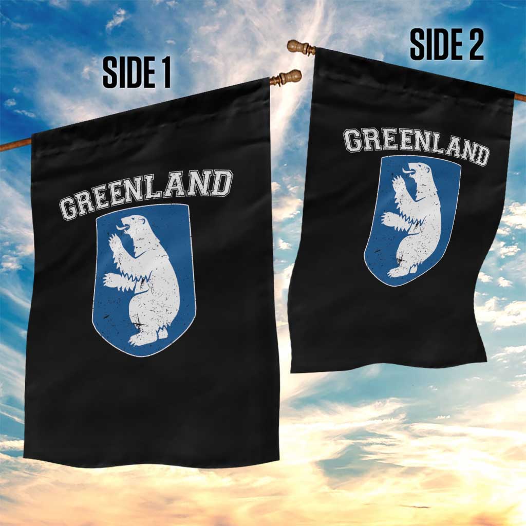 Greenland Garden Flag Polar Bear Vintage Political Protest TS10 Print Your Wear