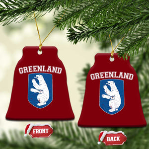 Greenland Ceramic Ornament Polar Bear Vintage Political Protest TS10 Print Your Wear