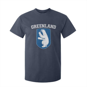 Greenland T Shirt For Kid Polar Bear Vintage Political Protest TS10 Navy Print Your Wear