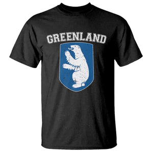 Greenland T Shirt Polar Bear Vintage Political Protest TS10 Black Print Your Wear