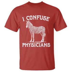 Rare Disease Awereness T Shirt Zebra Ribbon Cancer Warrior Gift TS10 Red Print Your Wear