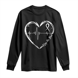 CHD Heart Disease Awareness Long Sleeve Shirt Wear Red Keep The Beat Heart Health TS10 Black Print Your Wear