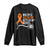 Multiple Sclerosis Awareness Long Sleeve Shirt Orange Ribbon MS Gets On My Nerves TS10 Black Print Your Wear