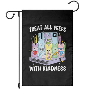 Teachers Easter Garden Flag Treat All Peeps With Kindness TS10 Black Print Your Wear