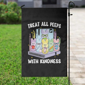 Teachers Easter Garden Flag Treat All Peeps With Kindness TS10 Print Your Wear