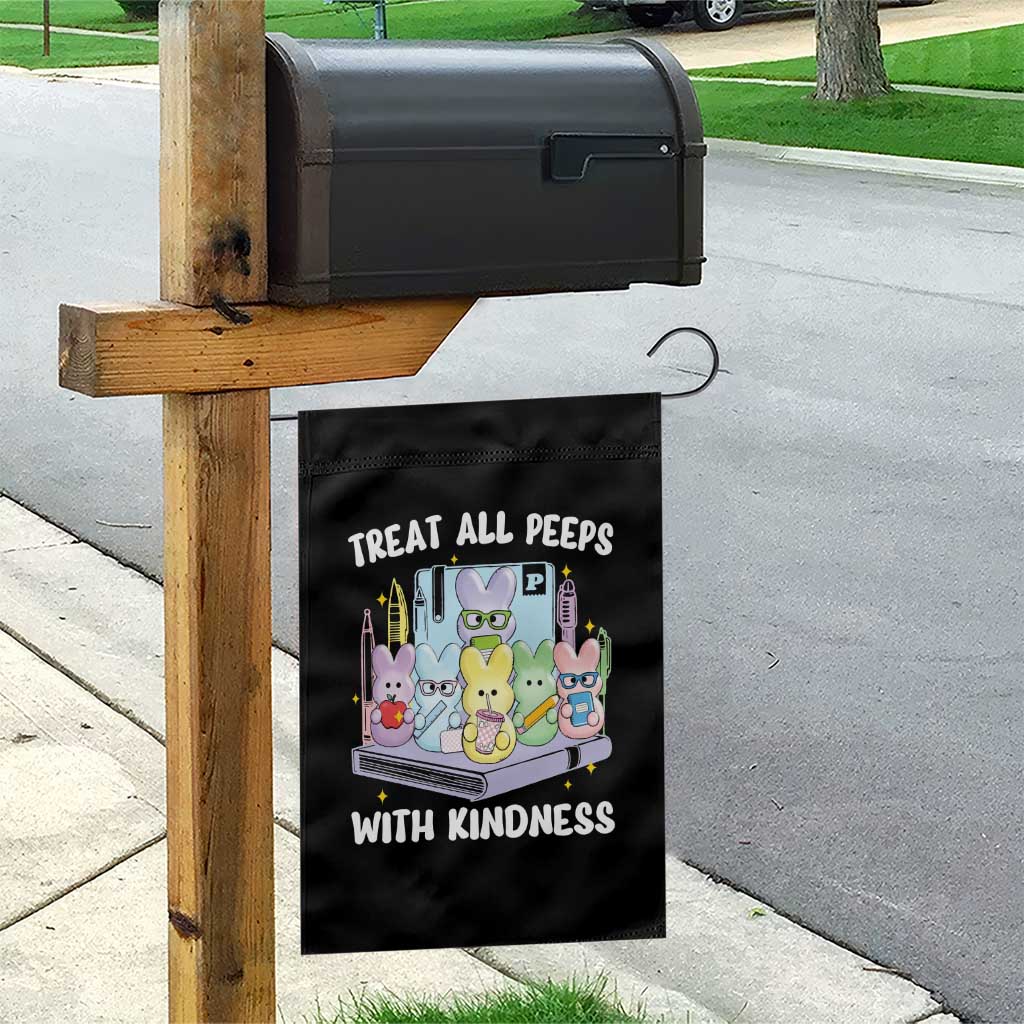 Teachers Easter Garden Flag Treat All Peeps With Kindness TS10 Print Your Wear