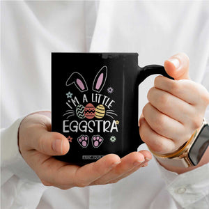 Funny Easter Coffee Mug Im A Little Eggstra Bunny Cute Kids Toddler TS10 Print Your Wear