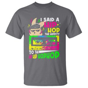 Hip Hop Easter Bunny T Shirt Funny Hippity Cool Rabbit Lovers Toddler TS10 Charcoal Print Your Wear
