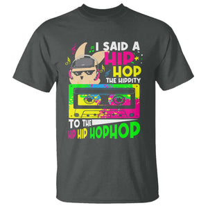 Hip Hop Easter Bunny T Shirt Funny Hippity Cool Rabbit Lovers Toddler TS10 Dark Heather Print Your Wear