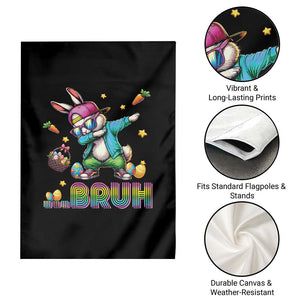 Bruh Dab Bunny Easter Garden Flag Funny 80s Retro Vintage Party Cool Rabbit TS10 Print Your Wear