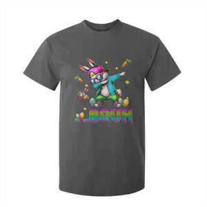 Bruh Dab Bunny Easter T Shirt For Kid Funny 80s Retro Vintage Party Cool Rabbit TS10 Dark Heather Print Your Wear