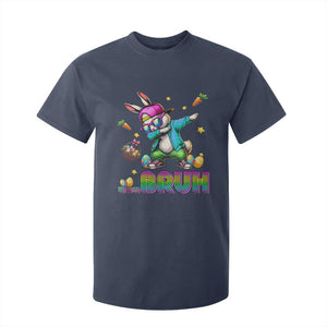 Bruh Dab Bunny Easter T Shirt For Kid Funny 80s Retro Vintage Party Cool Rabbit TS10 Navy Print Your Wear
