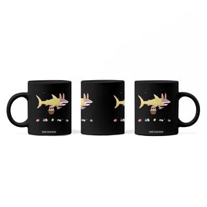 Funny Shark Easter Coffee Mug Cute Bunny Ears Eggs Hunting Teens Boys Kids TS10 Print Your Wear