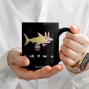 Funny Shark Easter Coffee Mug Cute Bunny Ears Eggs Hunting Teens Boys Kids TS10 Print Your Wear