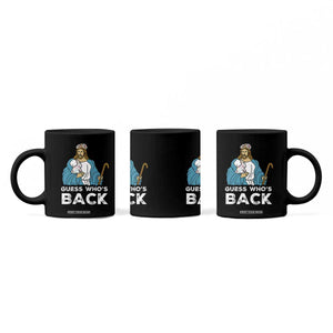 Guess Whos Back Coffee Mug Funny Religious Jesus Back Cute Bunny TS10 Print Your Wear