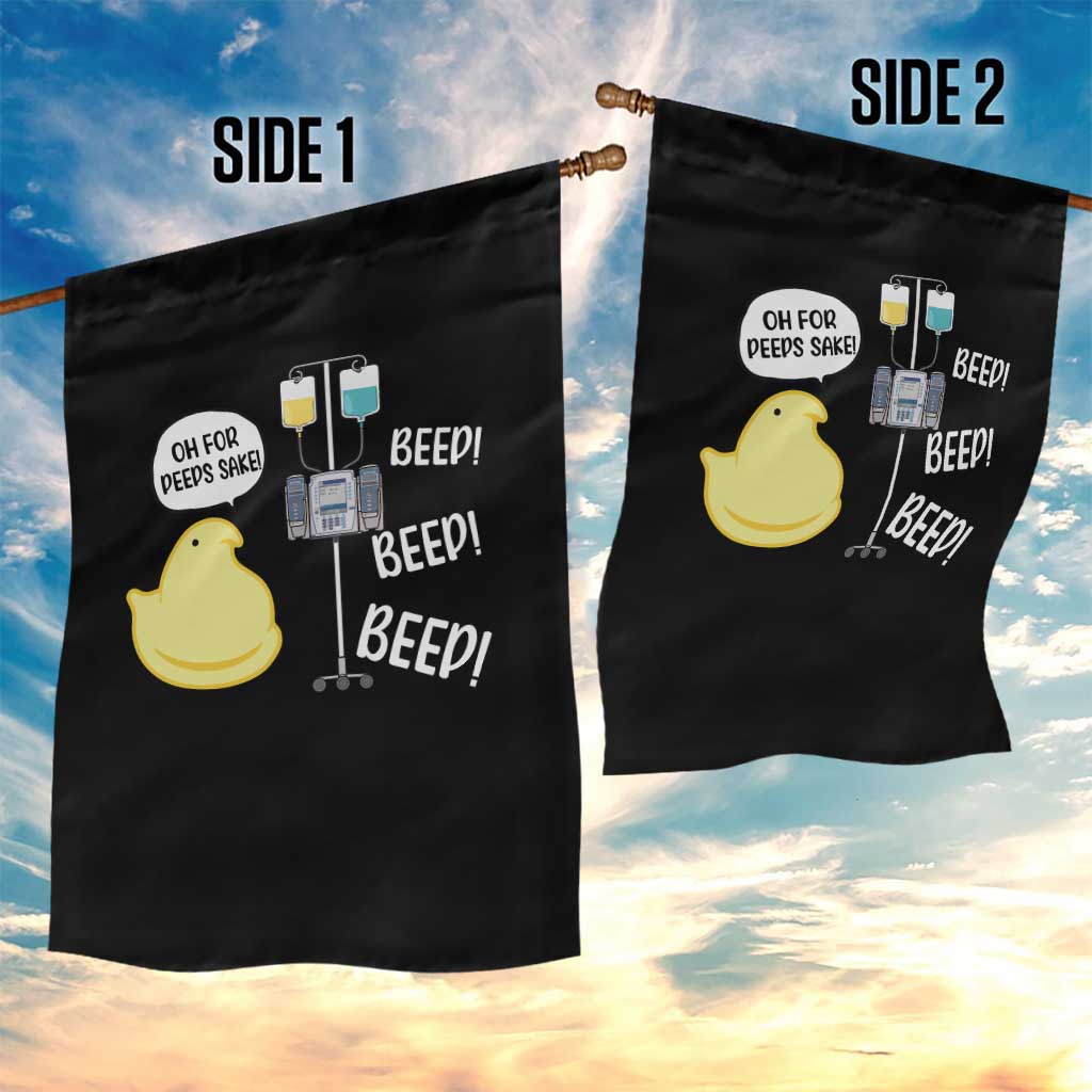 Bunny Nurse Garden Flag Funny Peep Nursing Easter Nurse Gift TS10 Print Your Wear