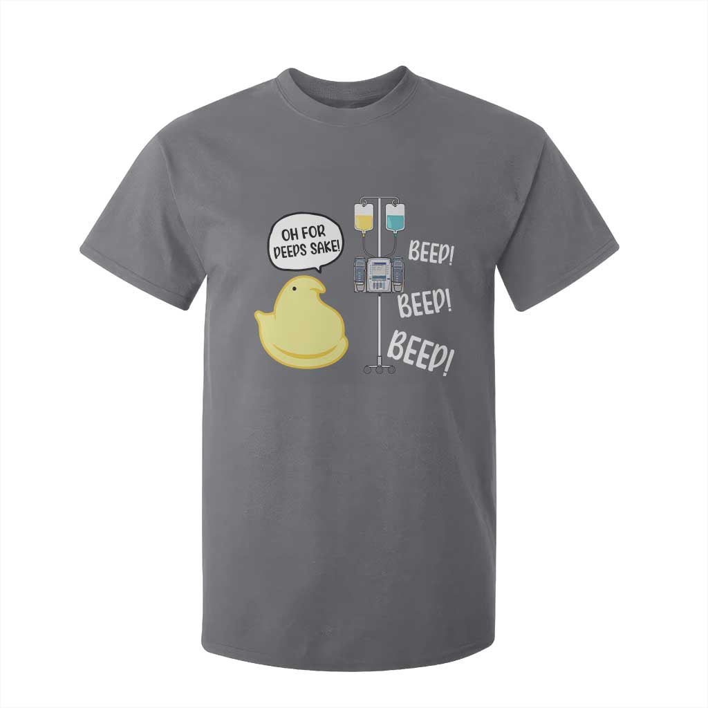 Bunny Nurse T Shirt For Kid Funny Peep Nursing Easter Nurse Gift TS10 Charcoal Print Your Wear