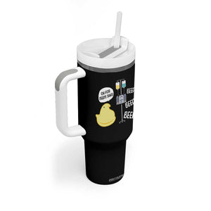 Bunny Nurse Tumbler With Handle Funny Peep Nursing Easter Nurse Gift TS10 Print Your Wear