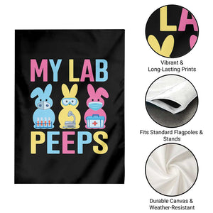 Easter Lab Tech Garden Flag Cute Bunny My Lab Peeps TS10 Print Your Wear