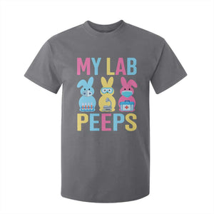 Easter Lab Tech T Shirt For Kid Cute Bunny My Lab Peeps TS10 Charcoal Print Your Wear