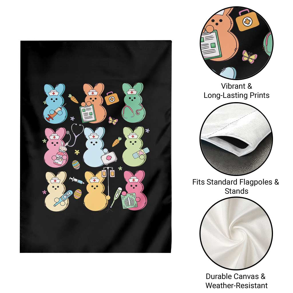 Easter Nurse Bunny Garden Flag Funny Nursing Easter Spring Nurse Gift TS10 Print Your Wear