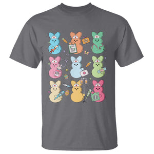Easter Nurse Bunny T Shirt Funny Nursing Easter Spring Nurse Gift TS10 Charcoal Print Your Wear