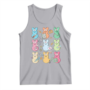 Easter Nurse Bunny Tank Top Funny Nursing Easter Spring Nurse Gift TS10 Athletic Heather Print Your Wear