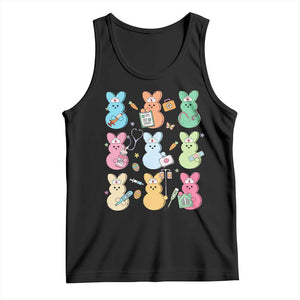 Easter Nurse Bunny Tank Top Funny Nursing Easter Spring Nurse Gift TS10 Black Print Your Wear