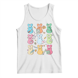Easter Nurse Bunny Tank Top Funny Nursing Easter Spring Nurse Gift TS10 White Print Your Wear