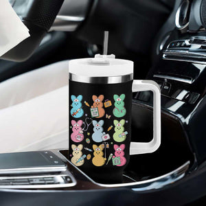 Easter Nurse Bunny Tumbler With Handle Funny Nursing Easter Spring Nurse Gift TS10 Print Your Wear