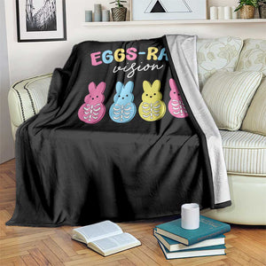 Radiology Easter Throw Blanket Eggs Ray Vision Xray Tech TS10 Print Your Wear