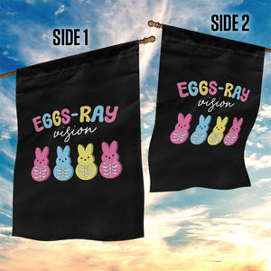 Radiology Easter Garden Flag Eggs Ray Vision Xray Tech TS10 Print Your Wear