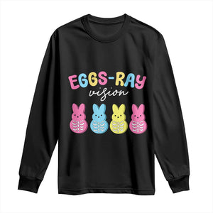 Radiology Easter Long Sleeve Shirt Eggs Ray Vision Xray Tech TS10 Black Print Your Wear
