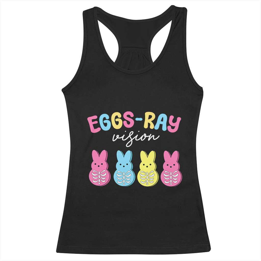 Radiology Easter Racerback Tank Top Eggs Ray Vision Xray Tech TS10 Black Print Your Wear