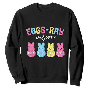 Radiology Easter Sweatshirt Eggs Ray Vision Xray Tech TS10 Black Print Your Wear