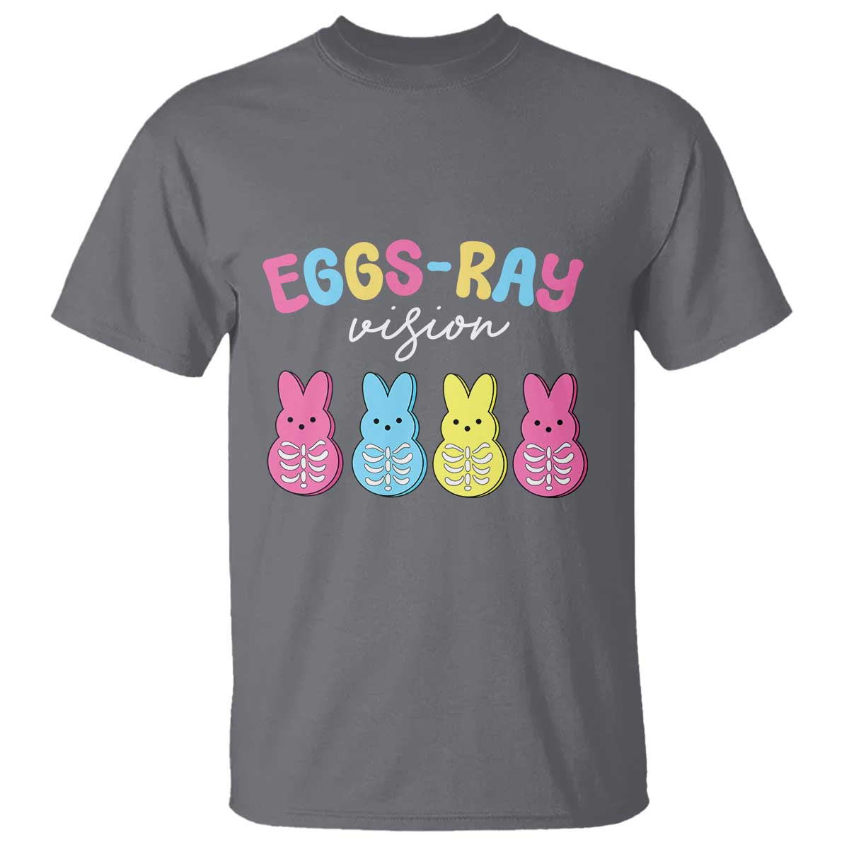 Radiology Easter T Shirt Eggs Ray Vision Xray Tech TS10 Charcoal Print Your Wear