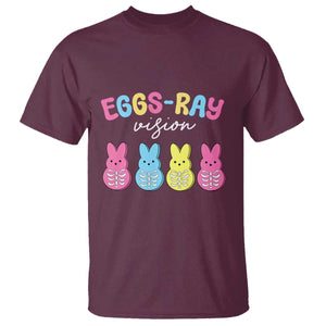 Radiology Easter T Shirt Eggs Ray Vision Xray Tech TS10 Maroon Print Your Wear