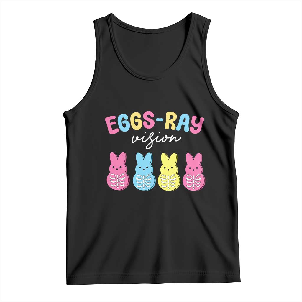Radiology Easter Tank Top Eggs Ray Vision Xray Tech TS10 Black Print Your Wear