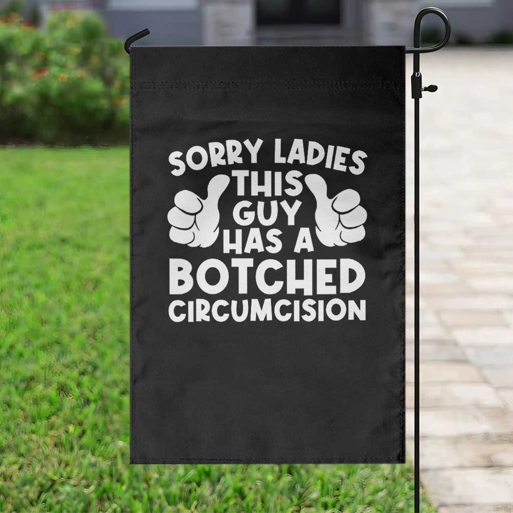 Inappropriate Adult Garden Flag This Guy Botched Funny Cringe Offensive Humor Men TS10 Print Your Wear