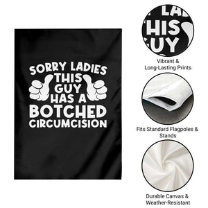 Inappropriate Adult Garden Flag This Guy Botched Funny Cringe Offensive Humor Men TS10 Print Your Wear
