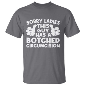 Inappropriate Adult T Shirt This Guy Botched Funny Cringe Offensive Humor Men TS10 Charcoal Print Your Wear