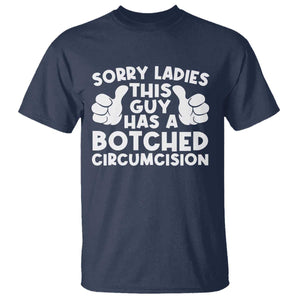 Inappropriate Adult T Shirt This Guy Botched Funny Cringe Offensive Humor Men TS10 Navy Print Your Wear