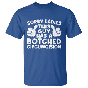 Inappropriate Adult T Shirt This Guy Botched Funny Cringe Offensive Humor Men TS10 Royal Blue Print Your Wear