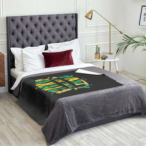 Party in The Jamaica Throw Blanket Funny Jamaican Independence Day TS10 Print Your Wear