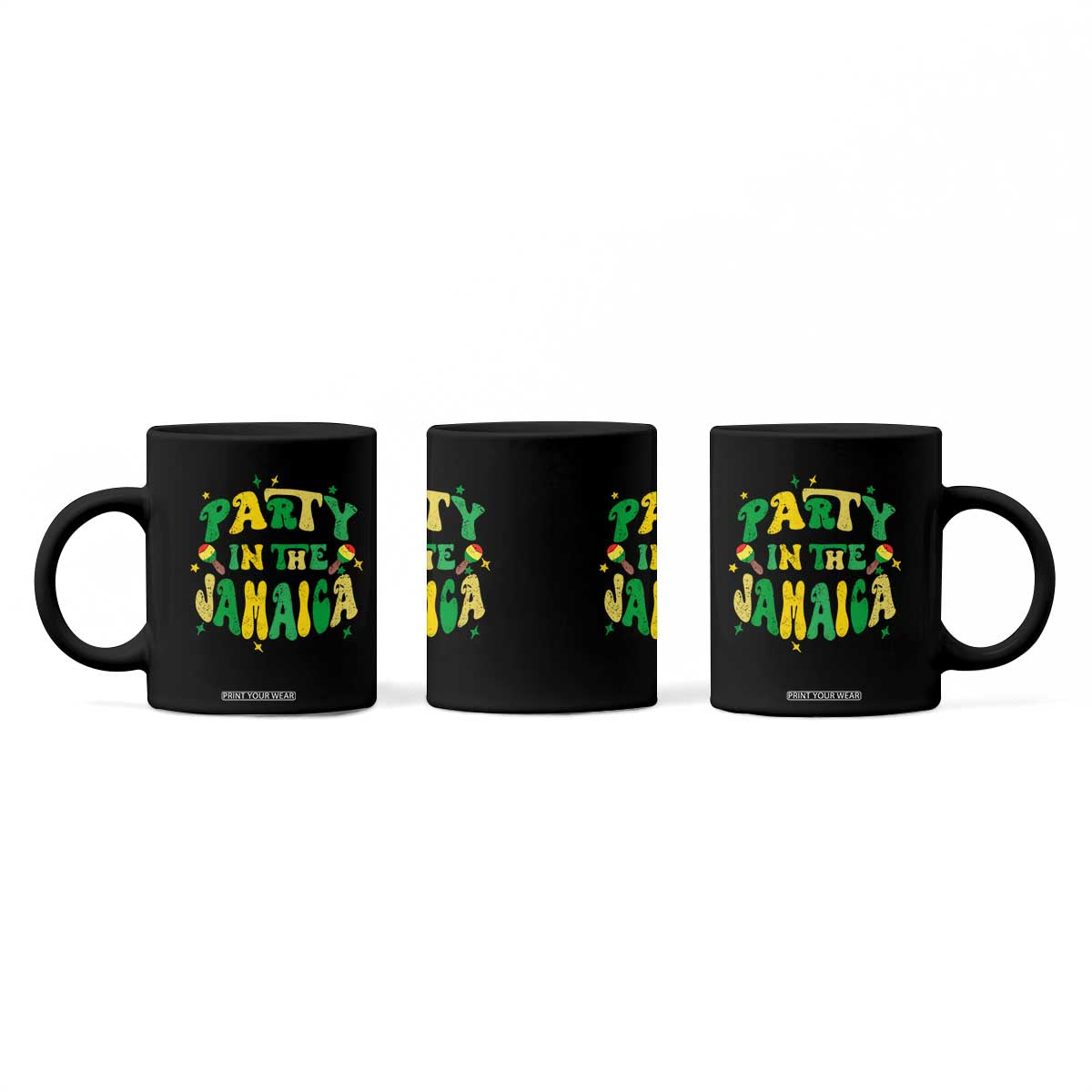Party in The Jamaica Coffee Mug Funny Jamaican Independence Day TS10 Print Your Wear