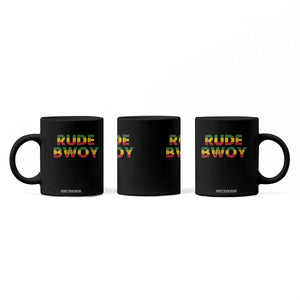 Rude Boy Coffee Mug Jamaican Rasta Reggae Roots Gifts Jamaica TS10 Print Your Wear