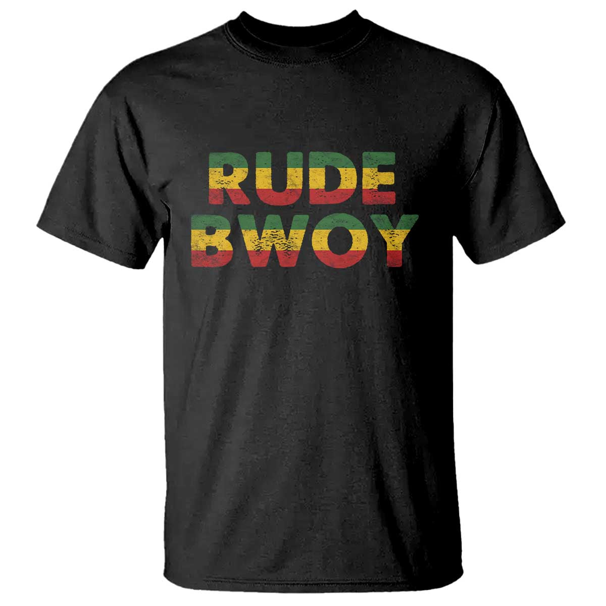 Rude Boy T Shirt Jamaican Rasta Reggae Roots Gifts Jamaica TS10 Black Print Your Wear