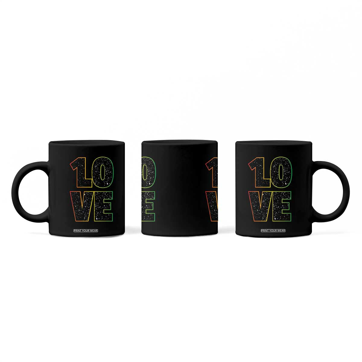 One Love Jamaican Rasta Reggage Music Coffee Mug TS10 Print Your Wear